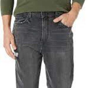 True Religion Mens Size 33 Logan Jeans Relaxed Taper Black New